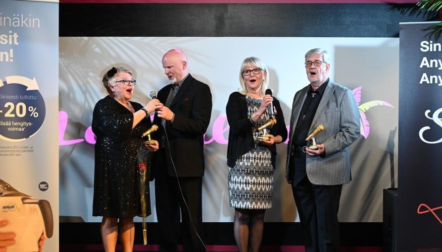 Kareokemestari -kilpailun vuoden 2023 voittajat.
